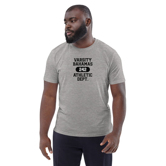 Varsity Bahamas Unisex organic cotton t-shirt