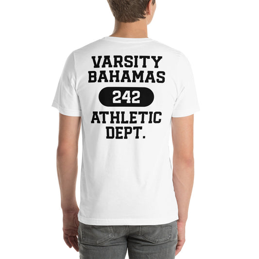 Varsity Bahamas Unisex t-shirt